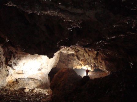 Première grande salles - Grotte aux Fées de Vallorbe