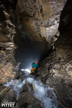 Gouffre du Chevrier, oct. 2020