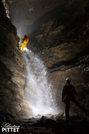 Gouffre du Chevrier, oct. 2020